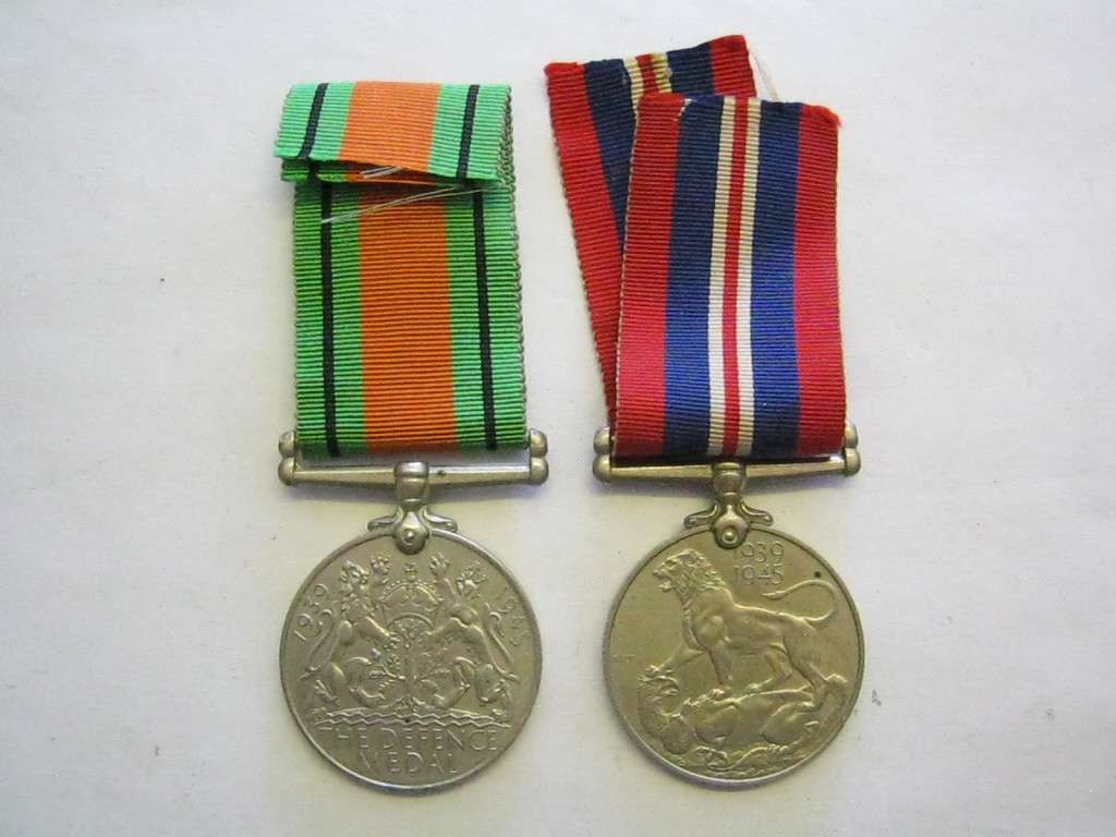 Pair of WW 2 Medals.