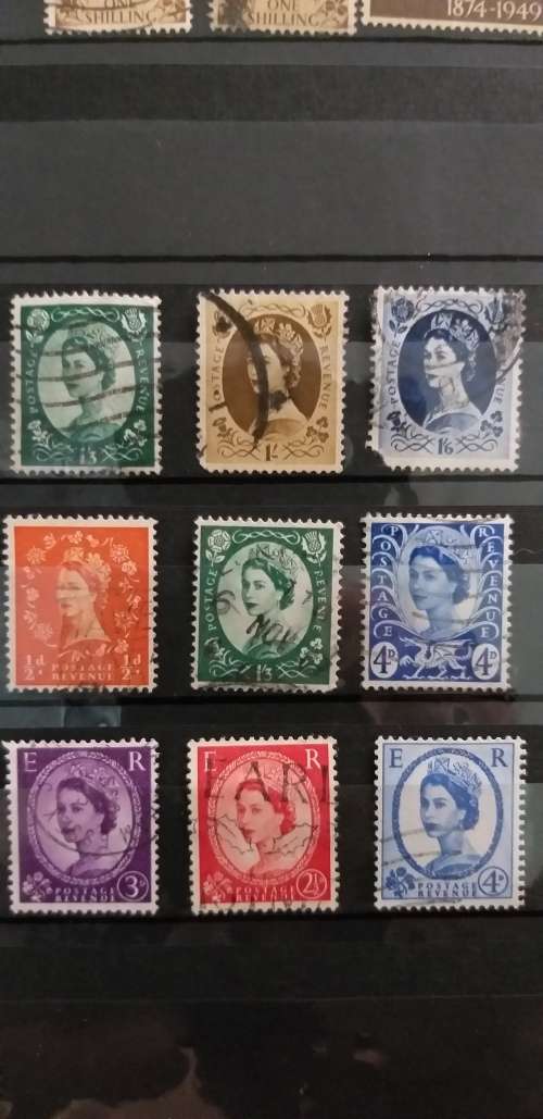 GB assorted stamps. Read description below.
