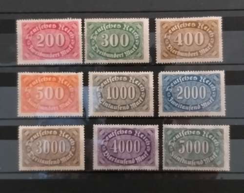 Germany high face value stamps. Great collection. Read description below