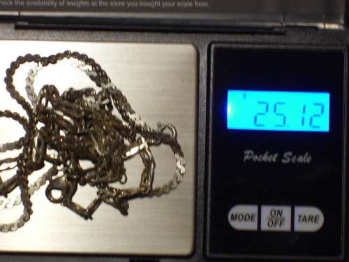 2x Beautiful sterling silver necklaces. Total weight 25.12gr. Re-listing due to non payment.