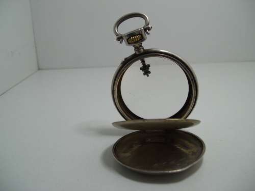 2x Sterlin Silver Pocket Watch Casings.  925 & .935 =  Total Weight 81gr