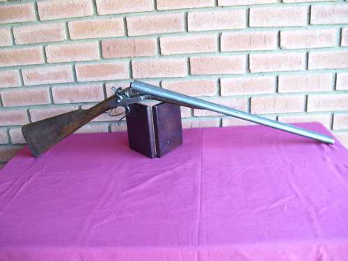 DEACTIVATED!! James Woodward "The Automatic" Double Barrel Shotgun. High Value Collectors Shotgun.