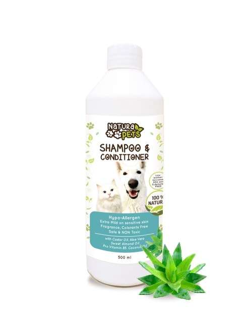 Hypo-Allergenic Dog and Cat Shampoo 500ml