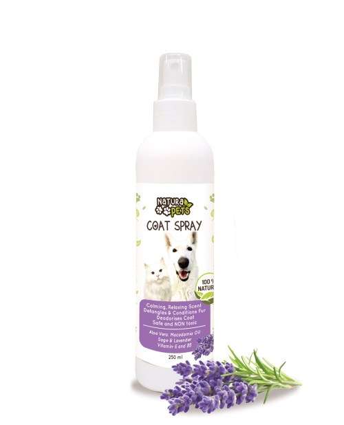 Lavender Coat Spray for Dogs and Cats 245ml