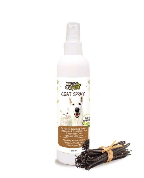 Vanilla & Oatmeal Coat Spray for Dogs and Cats 250ml