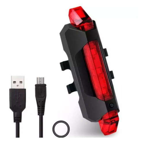 Rechargeable Bicycle LED USB Tail Light