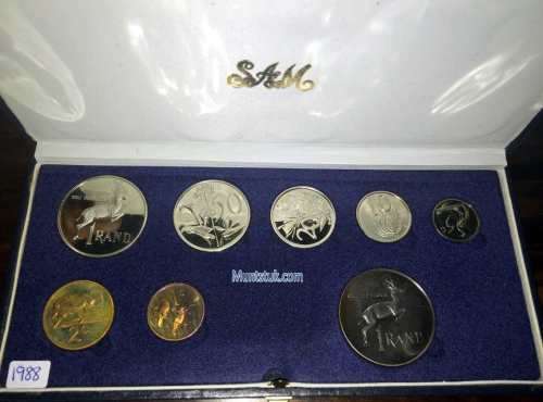 1988 Short Proof (Blue SAM Box) + Silver R1