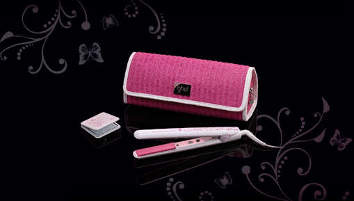 GHD Pink Limited Edition hair straightener