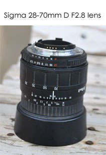 Nikon Mount Sigma 28-70 F2.8 D Lens