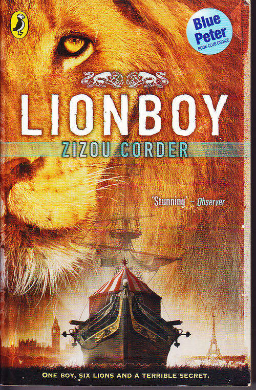 LIONBOY, by Zizou Corder, softcover