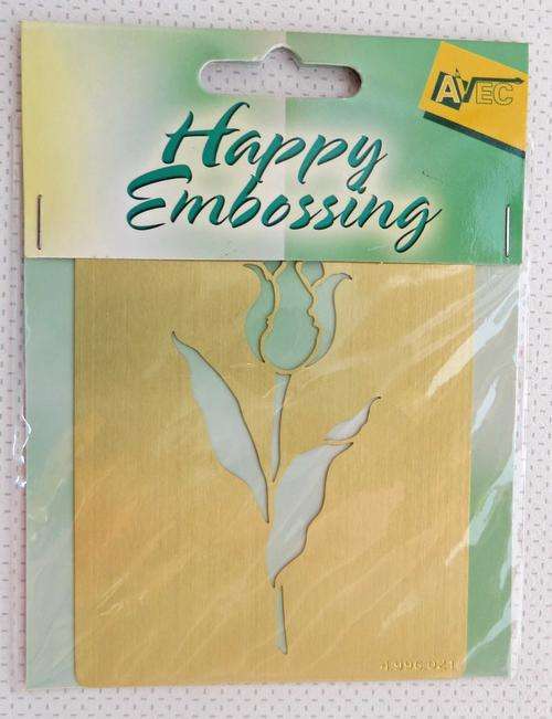 TULIP EMBOSSING STENCIL BRAND NEW!