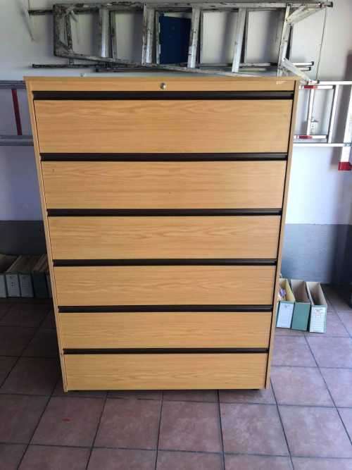 Optiplan 5 drawer filing cabinets