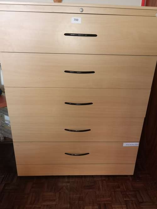 Optiplan 5 drawer filing cabinets