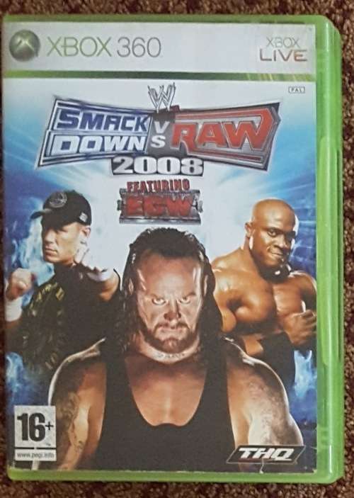 Smackdown vs Raw 2008 (Xbox 360)