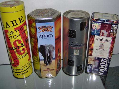 Liquor Tins