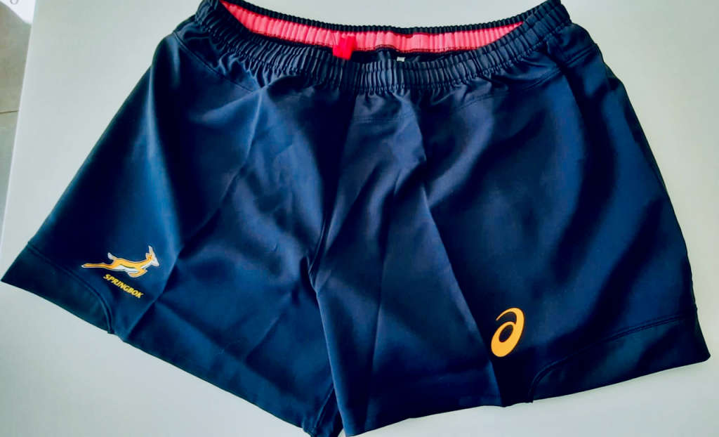 Springbok Training Shorts Black 3XL