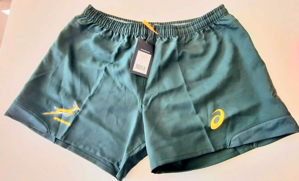 Springbok Away Match Day Shorts Green 3XL