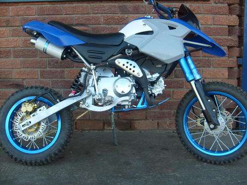 BRAND NEW LONCIN DACAR PIT BIKE (FIRST IN SA)BLUE
