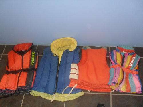 *****4 LIFE JACKETS,FLOTATION AID GROUP 4. CLASS 1****
