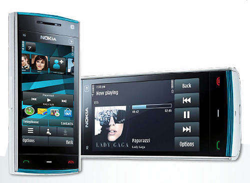 NOKIA X6 WHITE AND BLUE AS NEW IN THE BOX! THE BEST MULTIMEDIA PHOINE AVAILABLE!