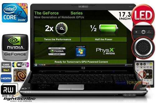 ULTIMATE GAMING! HP PAVILION DV7 T 17.3" i7 QUAD CORE POWERHOUSE!NOW THIS IS ENTERTAINMENT!
