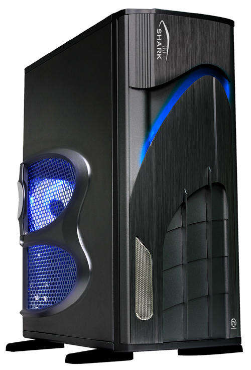 WICKED 3D GAMING! THERMALTAKE SHARK! BRUTE CORE i5 3.2GHZ OVERCLOCK MONSTER! THE ULTIMATE!