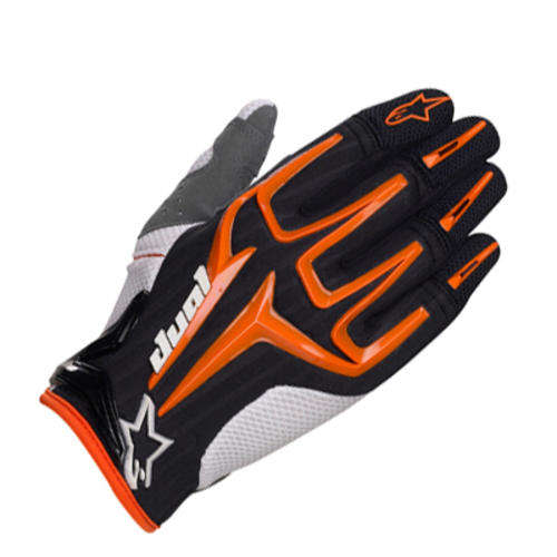 **SPECIAL** ALPINESTARS DUAL ORANGE/BLACK GLOVES