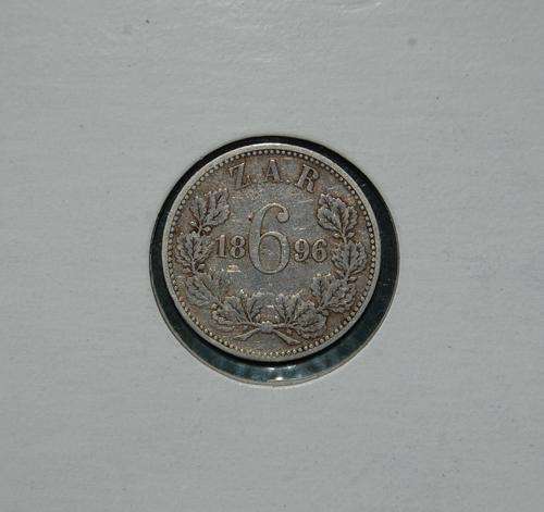 " 1896 6d Six Pence "