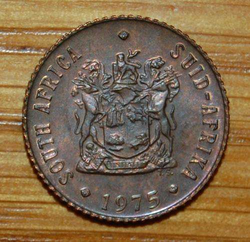 " 1975 Unc 1/2 Cent "