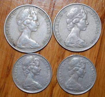 " Lot of Australian Coins "