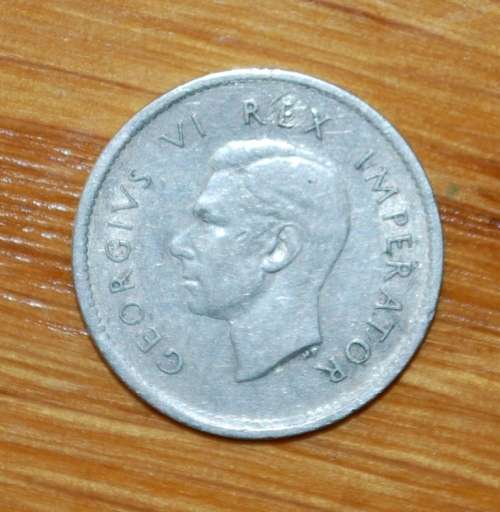 ` Three Pence 1938 `