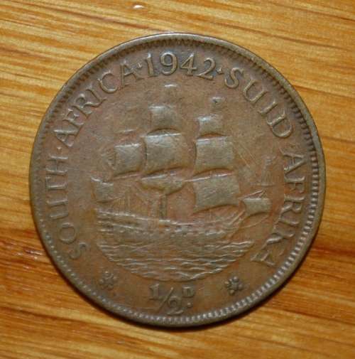 !!! 1942 Half Penny !!!