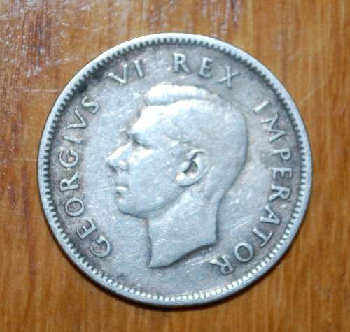 ` South Africa Union 1944 - 1 Shilling  `