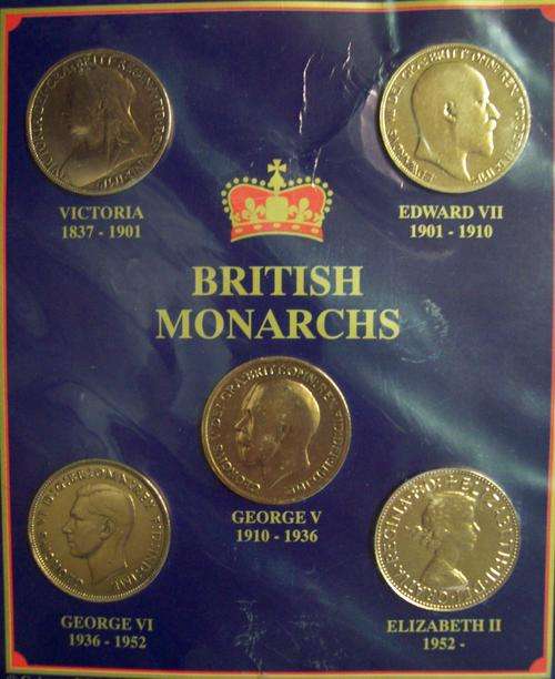 !!! Last five British Monarchs !!!