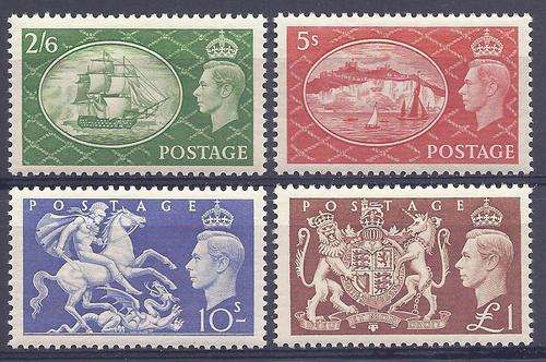 GB 1951 Geo VI set of 4 superb MNH. SG 509/12. CV R 1780. See below.