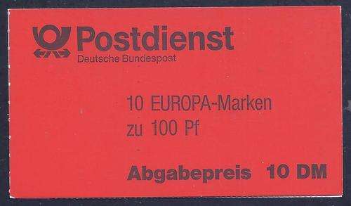 Germany 1994 CTO Booklet Unpriced by SG with "Balke" SG SB80..Est value  R 800  See Below.