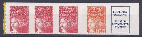 France 1997 MNH Booklet Strip SG 3438a. See below.