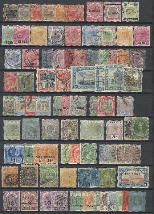 All World Collection on 15 stockbook pages. Great lot with good value. See below.