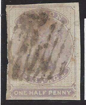 Ceylon 1858 The Scarce SG 17 used. CV GBP 250/R 4,375. See below.