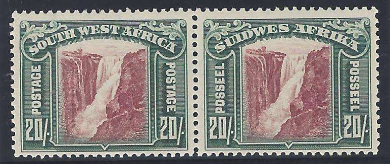 SWA 1931 SACC 114a superb MNH. Perf down. See below.