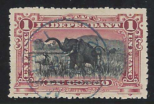 Belgian Congo 1900 SG 34 fine used. CV R 580+. See below.