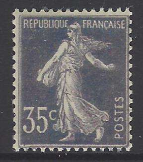 France 1906 The scarce SG 329 superb MNH. Outstanding. R 6500++. See below.