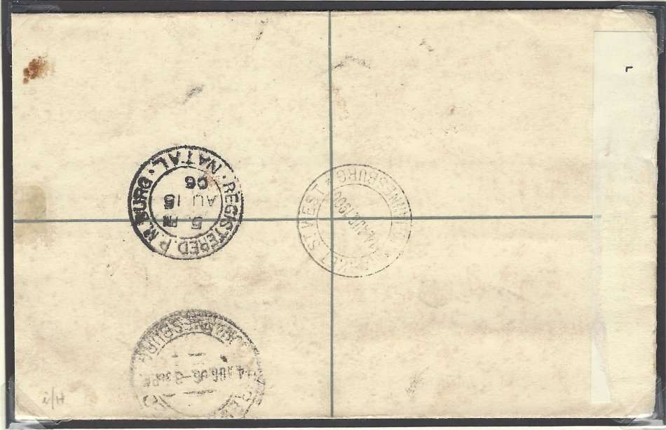 Transvaal: Johannesburg sub-offices: MARKET ST. WEST.  See below.