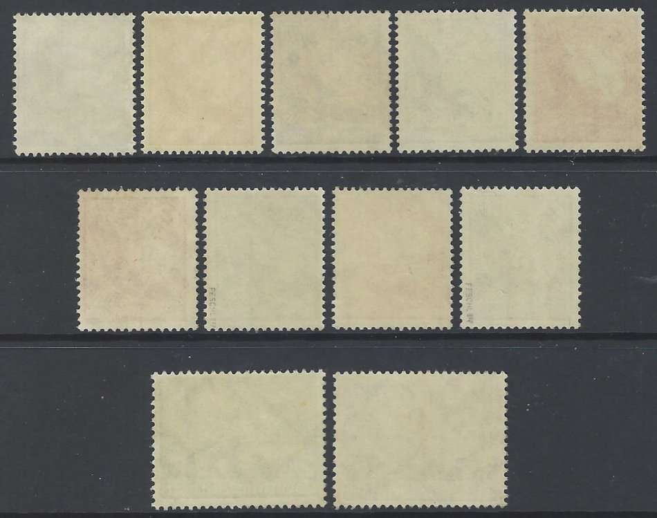 Germany 1934 AIR set of 11 Superb MNH. SG 526/34. See below.