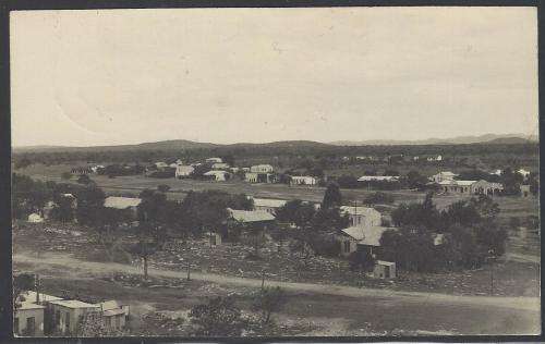 SWA Postal history: 1928 Historic picture p/card TSUMEB/GERMANY. See below.