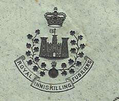Cape: 1903 Rare Royal Inniskilling Fusiliers cover Mafeking /Dublin by H & K Packet.. See below.