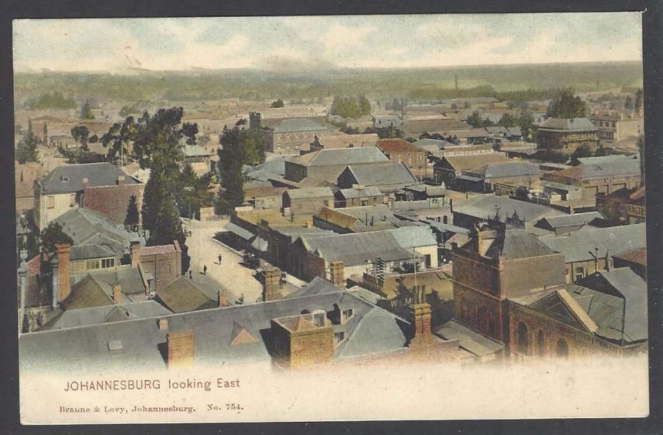 Transvaal: 1906 card JOHANNESBURG/JEPPESTOWN B.O. incorrectly stamped at Parcel Counter. See below.