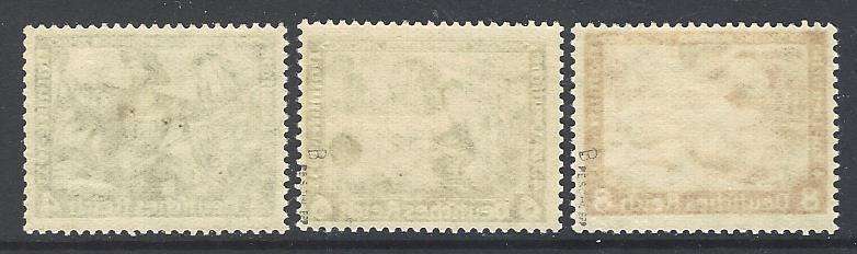 Germany Reich: 1933 Wagner Relief Fund Issue: SG 516/7a, 519a superb MNH. See below.