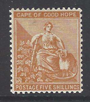 Cape 1883 The Scarce SACC 40/SG 45 superb mint.
