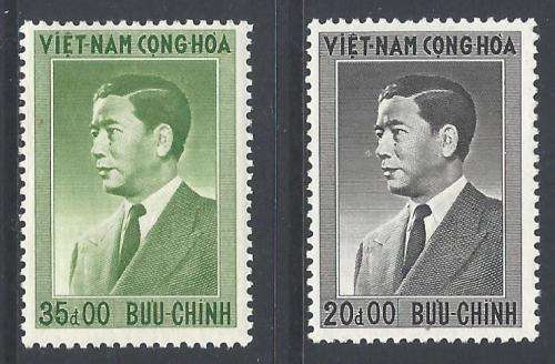 Vietnam (South) Scarce pair VFM. CV R 1,000 plus. SG 23/4. See below.